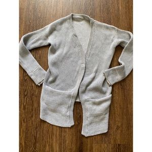 Lululemon asymmetrical knit sweater S